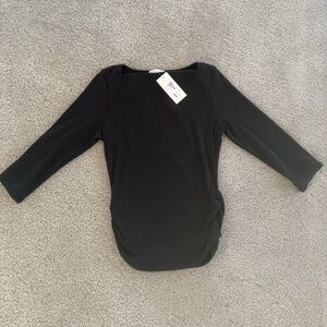 Michael Stars Black Knit Top